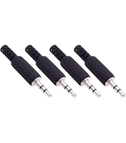 Connecteur Prse Audo Stereo 3,5mm Jack à Souder /Jack Connector Plug - Foto 10