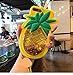 Quicksand Pineapple Case for iPhone 8 Plus/7 Plus 5.5,Soft Cute Silicone 3D Cartoon Fruit Food Cover,Shockproof Vivid Kids Girls Boys Bling Glitter Rubber Kawaii Character Cases for iPhone 8/7 Plus