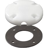 Blue Sea Systems 1007 Side Entry CableClam, White