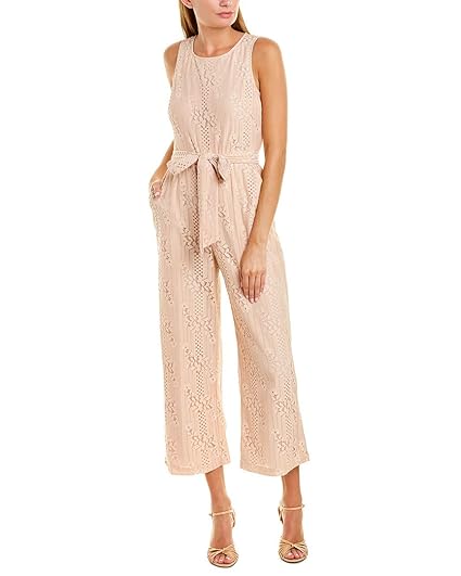 vince camuto lace jumpsuit