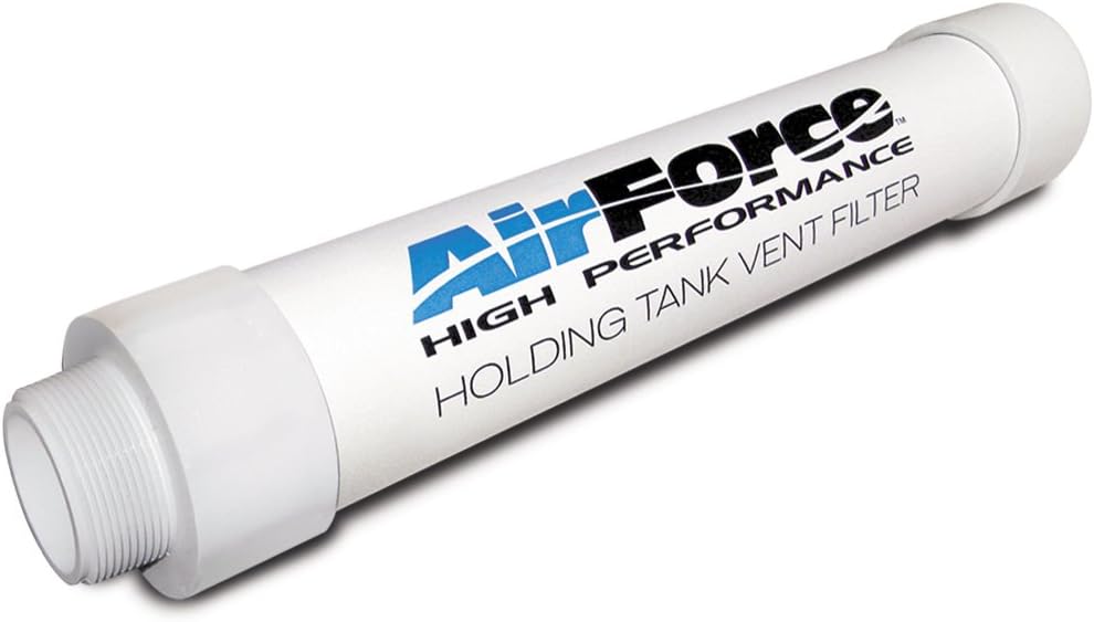 Airforce Holding Tank Vent Filter - Direct Replacement for Dometic Sealand SaniGard 1-1/2” Does Not Replace ECO Filter