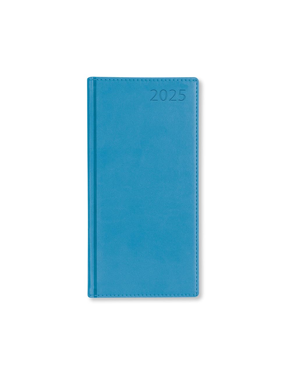 Letts of London Verona Slim week to view 2025 diary - aqua