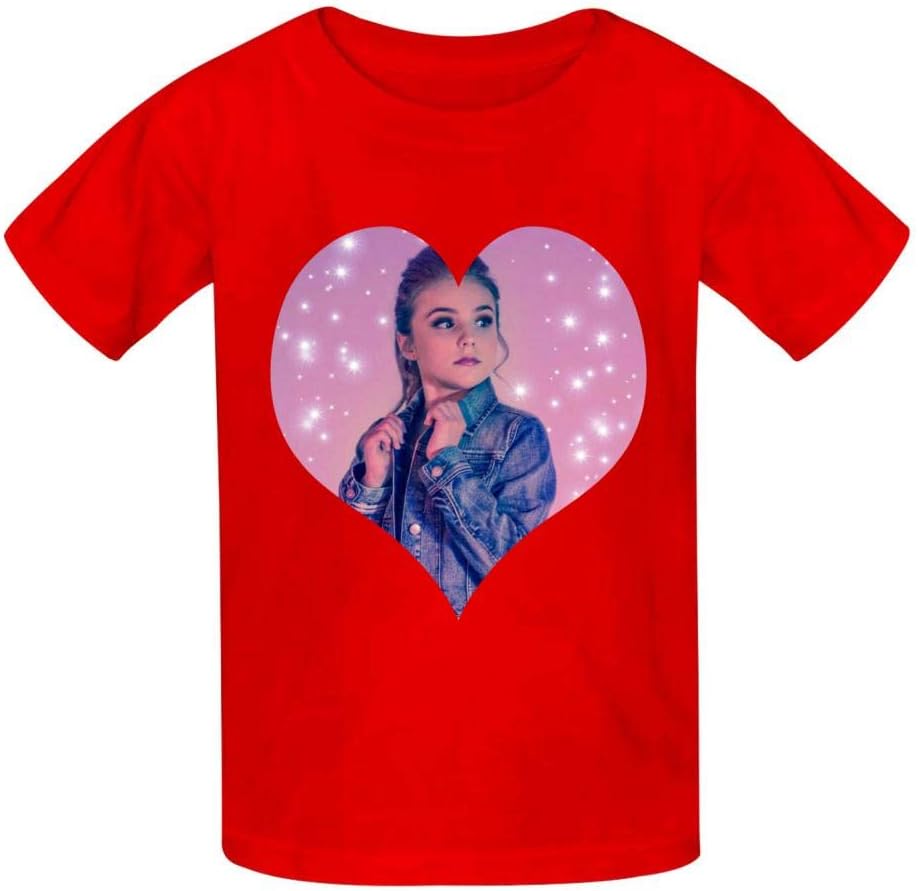 Yang ShuhuiChildren'S T-Shirt, T-Shirt with A Piper Rockelle Printed Cotton T-Shirt for Girls