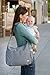 JJ Cole Linden Diaper Bag, Gray Heather