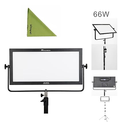 Falcon Eyes So 66td Video Light 40w Led Panel Lamp Square Soft Studio Light For Film Advertisement Shooting Photography Lighting So 66td