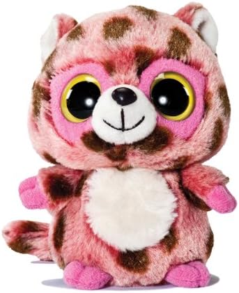 5" Pink Yoohoo & Friends Rosette Leopard Soft Toy