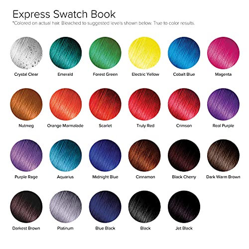 Kiss Express SemiPermanent Hair Color 100mL (3.5 US fl.oz) (1 Count