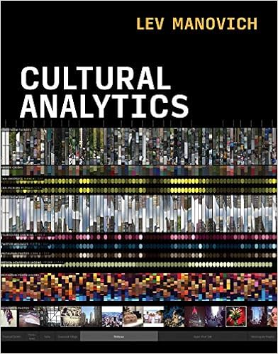 Book's Cover of Cultural Analytics