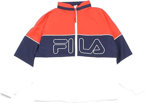 Amazon フィラ トラックジャケット ナイロンジャケット レディース ホワイト 01 S S コート ジャケット 通販