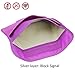 Wisdompro Faraday Bag, RFID Signal Blocking Bag Shielding Cage Pouch Wallet Case for Cell Phone Privacy Protection and Car Key FOB, Anti-Tracking, Anti-Spying Case Blocker - Purple