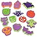 Baker Ross AF703 Halloween Stampers - Pack of 10, for Children to Decorate Card Crafts and Collage, Halloween Arts and Crafts for Kids