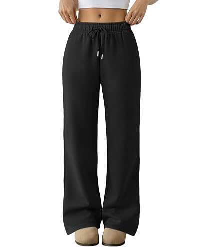 Amazon.com: Trendy Queen Women's Wide Leg Sweatpants Baggy Joggers