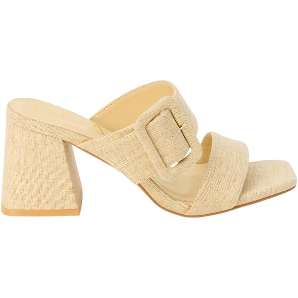 CUSHIONAIRE Sandalo Taboo Donna Con Fascia Singola - Tomaia In Pelle Vegana, Memory Foam, Larghezze Disponibili - 2