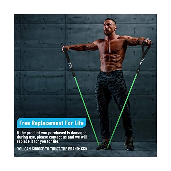 Resistance-Bands-Set-Exercise-Bands-Resistance-Bands-Set-Men-Home-Workouts-With-5-Fitness-Tubes-2-Foam-Handles-2-Ankle-Straps-2-Door-Anchor-Carrying-Pouch-Yoga-Pilates-Physio-Home-Gym-Equipment Resistance Bands Set Exercise Bands, Resistance Bands Set Men Home Workouts With 5 Fitness Tubes, 2 Foam Handles, 2…