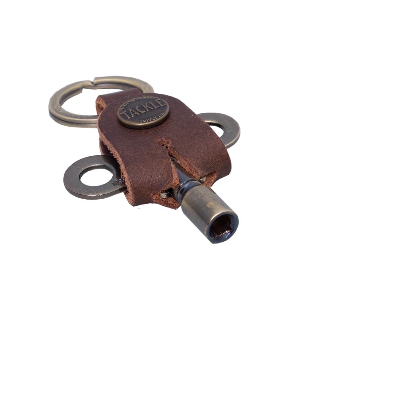 Tackle Timekeepers Drum Key - Antique Brass