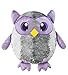 SHIMMEEZ, Large Size Leo Owl, Sequin Plush Stuffed Animal, 3.5