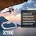 Climbing Carabiner - UIAA & CE Rated Carabiner Clip | Heavy Duty Locking Carabiner for Climbing, Rigging, Ropes, Hammocks, Camping