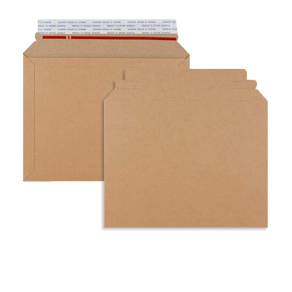 A5/C5 || 180x235mm || AKAR Manilla Capacity Book Mailers Cardboard mailers Letter Envelopes A5 Cardboard envelopes for Postals Mailers for Royal Mail Large Letter Posting Card Envelopes (Pack of 10)