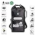 IDRYBAG Dry Bag Waterproof Backpack Floating 20L Roll Top Compression Sack Keeps Gear Dry for Kayaking, Beach, Rafting, Swimming, Boating, Hiking, Camping,Fishing,Canoeing