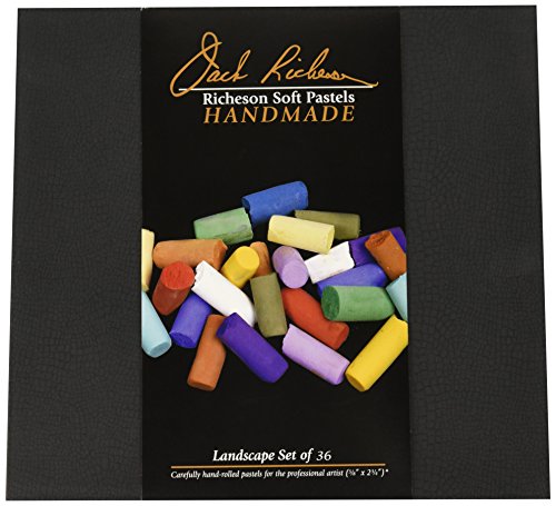 Jack Richeson 427324 Signature Landscape Handmade Soft Pastels (Set of 36)