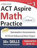 ACT Aspire Test Prep: 3rd Grade Math Practice Workbook and Full-length Online Assessments: ACT Aspire Study Guide