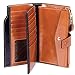 Jack&Chris Women's RFID Blocking Luxury Genuine Leather Clutch Wallet Card Holder Organizer Ladies Purse,WB301A