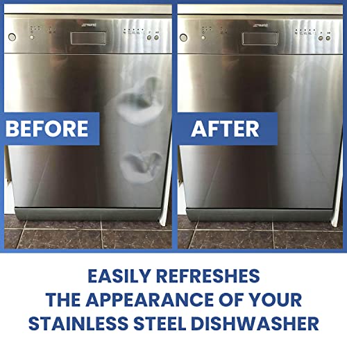 McNick & Company Stainless Steel Dishwasher Cover (23" x 28" Sheet) — Brushed Silver