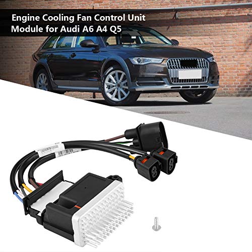 image for Estink Engine Cooling Fan Control Module, 8K0959501G Engine Radiator F
