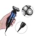 BlueFire Upgraded Bald Head Shaver Waterproof Electric Razor Smooth Rotary Shaver Special Designed for Cordless Bald Head and Face Shaving
