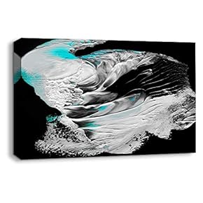 Canvas Wall Art Abstract Oil Texture Pictures Home Wall Decorations for Bedroom Living Room Paintings Canvas Prints Framed - 12x18 inches