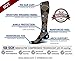 SB SOX Compression Socks for Men & Women (20-30 mmHg) - Best Support Stockings for Travel, Medical, and Sports - Perfect for Everyday Wear (Large, Dress-Black Argyle)