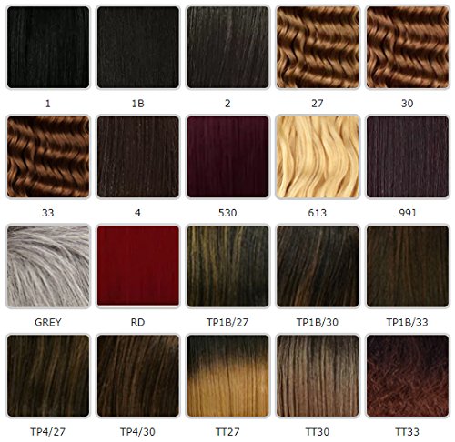 GODDESS LOC 14" (1B Off Jet Black) - FreeTress Synthetic Crochet Braid