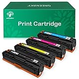 GREENSKY Compatible Toner Cartridge Replacement for HP 128A CE320A CE321A CE322A CE323A for HP Color Laserjet CP1525n CP1525nw CM1415fn CM1415fnw (4-Pack)