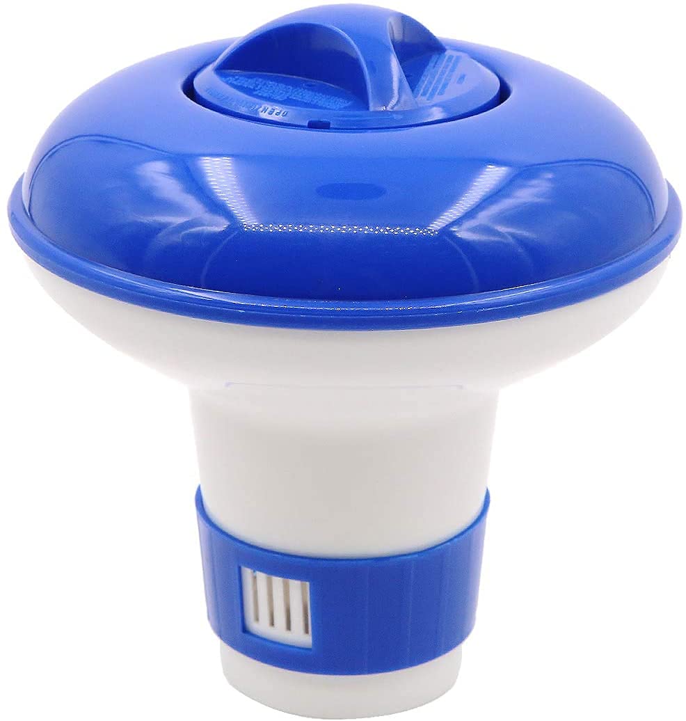 Swimming Pool Spa Chemical Dispenser Floating Tablet Chlorine Automatic Drug Box Dosing Device