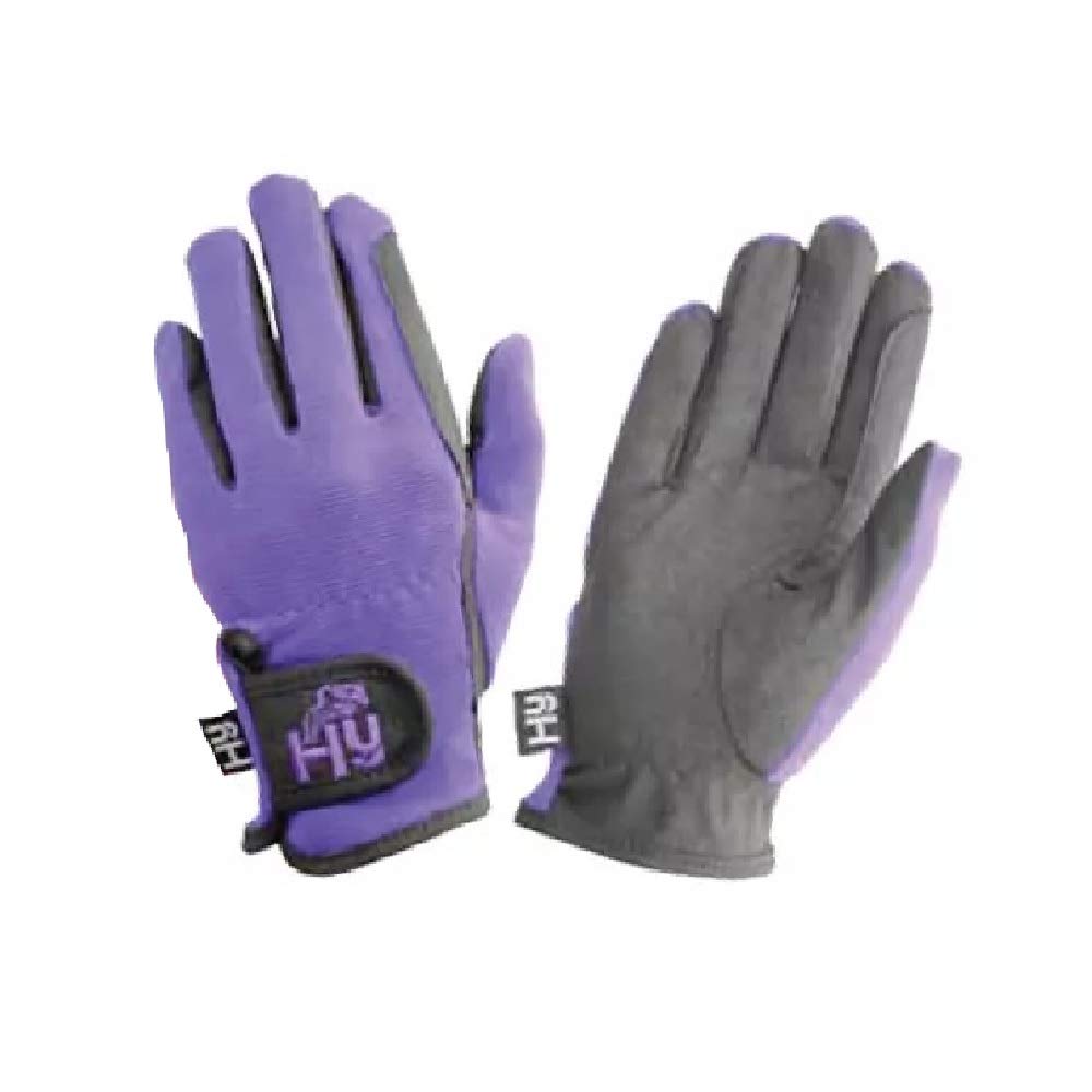 HY5 Childrens Summer Glove: Purple: Large