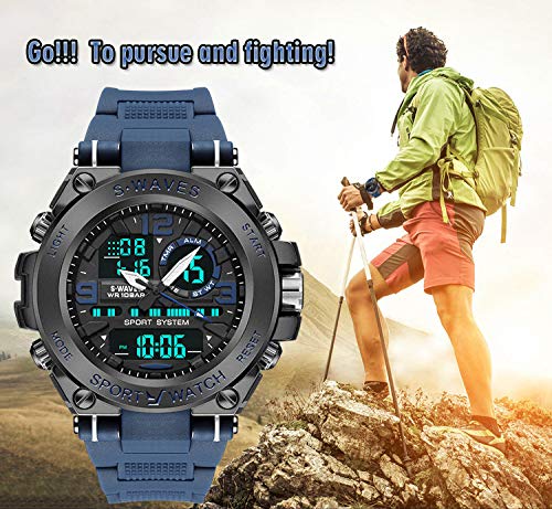 image for Misskt Men’s Sports Watch Men's Digital Watch Wrist Watch Electronic
