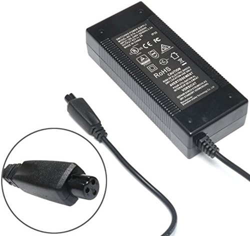 EBK 42V 2A Power Adapter Battery Charger for Electric 2 Wheels Self Balancing Scooter Hoverboard - Pocket Mod,Sports Mod, Dirt Quad