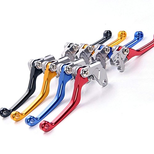 image for motor-mh Blue Pivot Dirt Bike Brake Clutch Levers for Yamaha TTR 125L/