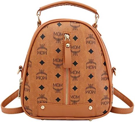 Ldyia Bag women's new print shoulder slung portable retro old flowers wild mini backpack anti-theft leisure travel bag
