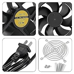 UMLIFE 1PCS AC Power Axial Fan 110V 120V 9025 90mm