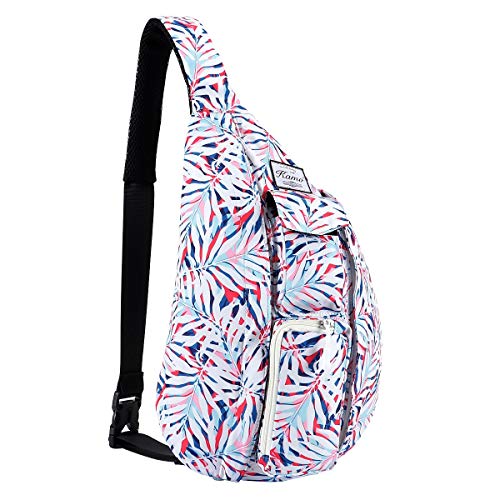KAMO Sling Backpack - Rope Bag Crossbody Backpack Travel Multipurpose Daypacks for Men Women Lady Girl Teens - Thumbnail 7