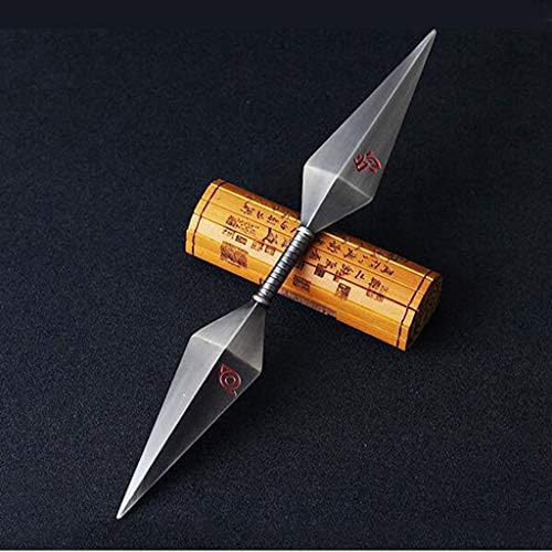 ?No Blade?Kunai Hidan Namikaze Minato Momochi Zabuza sword Metal Weapon Sword Sabre Model Figure Gift Keychain (I)