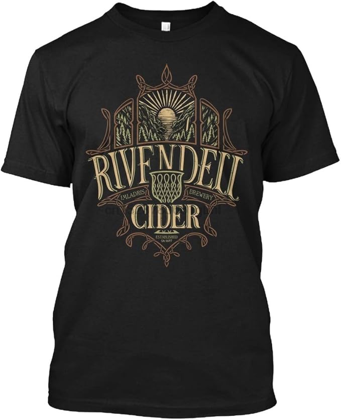 Men T Shirt Rivendell Cider tShirt Amazon.co.uk Clothing