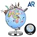 Smart Globe - Augmented Reality Educational World Geography, AR App Experience, Up to 10 Sections Educational Content, Realistic 3D Scenes, LED Light, STEM Toy Adventure Learning Toy Gift for Kids