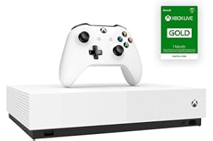 Microsoft - Xbox One S 1TB All-Digital Edition Console with Xbox One Wireless Controller (Renewed)