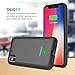 Maxboost 3000mAh Battery Case with Wireless Charging for iPhone Xs and iPhone X [Atomic Power Qi Wireless Enable] Extended Juice Charger [Apple Certified Part/Not Support Wireless Charging Pad]