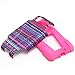 2items Combo: Stylus Pen + [Dual Layer] [Impact Resistance] [KickStand] Hybrid Armor Case for Motorola DROID Ultra XT1080 MOTOROLA DROID MAXX XT1080M (Purple Tribal Aztec)