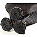 Shimei Brazilian Virgin Hair Straight Hair 3 Bundles Deals 8A 100% Unprocessed Remy Hair Extensions Virgin Human Hair Bundles Weave Wefts Natural Black Color 300Gram 12 14 16 Inch