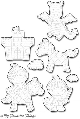 My Favorite Things Knight In Armor Die-namics Universal Cutting Dies MFT-1039