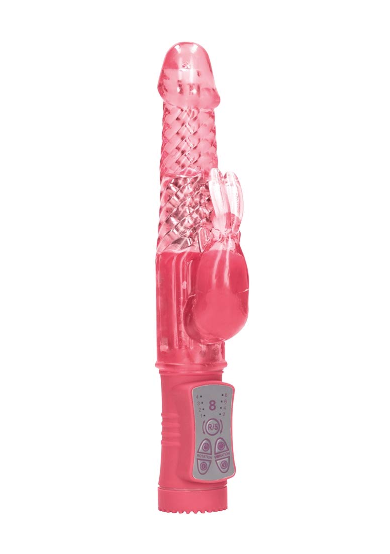 Shots Rotating Rabbit Vibrator, Pink SHTO002PNK